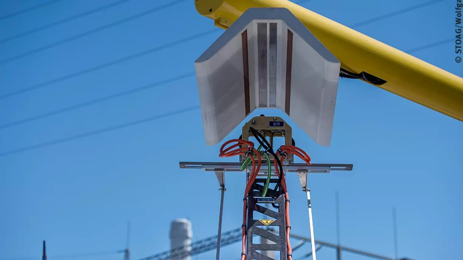 Ladeinfrastruktur für einen Elektrobus