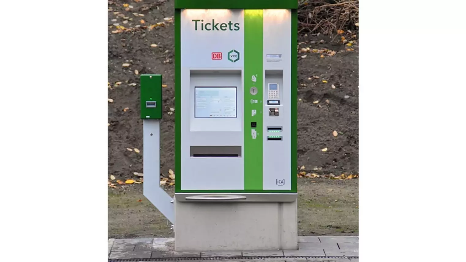 Ticketautomat am Bahnhof Herten