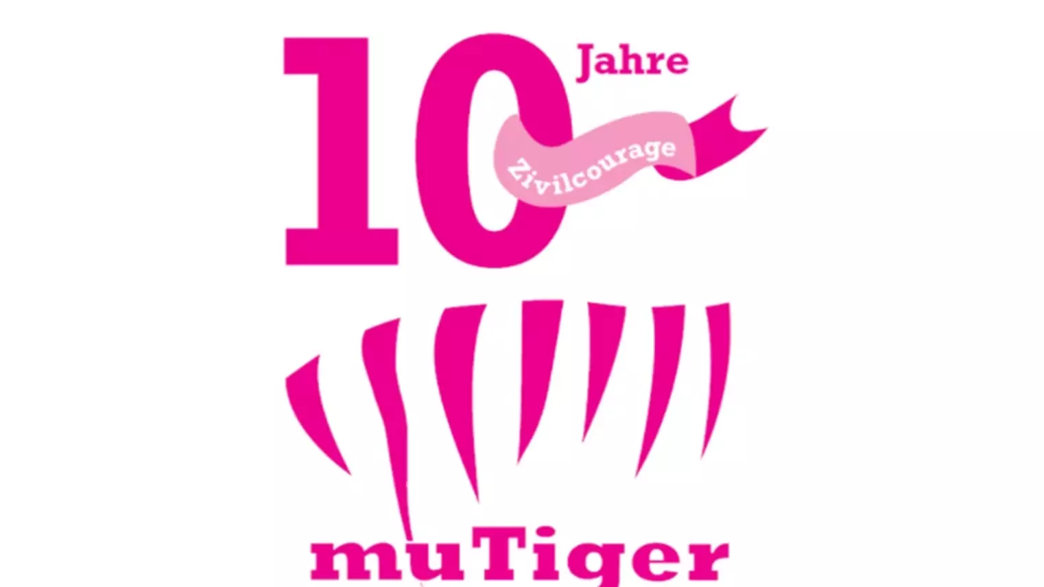 Das Logo von 10 Jahre muTiger