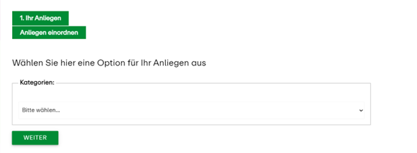 Das Kontaktformular auf vrr.de